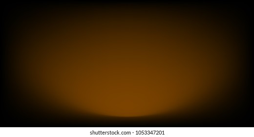 Abstract design of orange and black gradient background Vector.