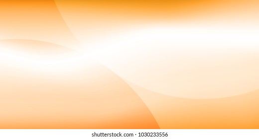 Abstract design of orange and white gradient background Vector illustration.