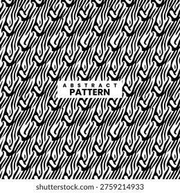 Abstract design pattern black white
