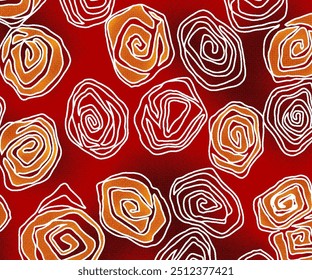 abstract design with patterns and combinations of primary and secondary colors
