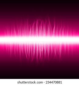 abstract design of pink magic lines.(grouped lines sound effect version)