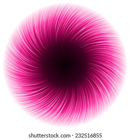 abstract design of pink magic portal gate (vortex)