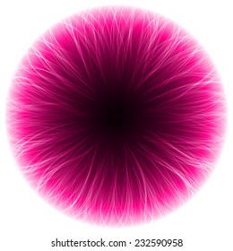 abstract design of pink magic portal gate