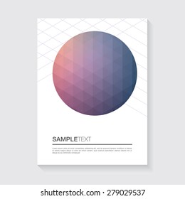 Abstract design for poster or brochure