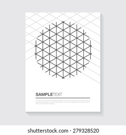 Abstract design for poster or brochure
