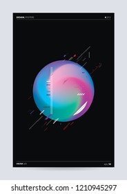 Abstract Design Posters Vector Illustration