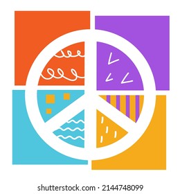 diseño abstracto para impresión, afiche, banner, anuncios, tee