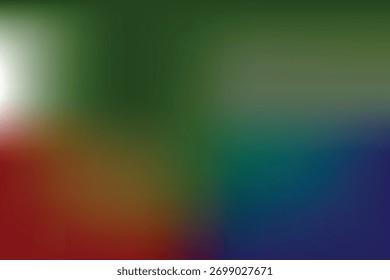 Diseño abstracto rojo verde azul