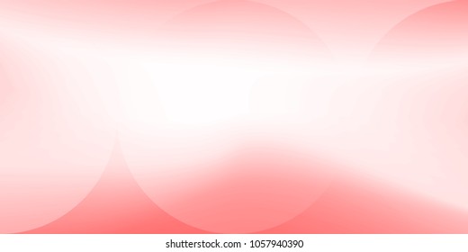 Abstract design of red and white circular gradient background Vector illustration.