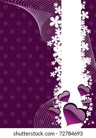 abstract design romantic background for valentine day