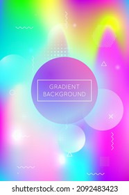 Abstract Design. Round Iridescent Template. Neon Pattern. Retro Graphic. Purple Tech Shape. Simple Dots. Modern Presentation. Summer Flyer. Violet Abstract Design