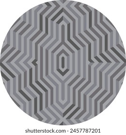 Alfombra de diseño Abstractas. Alfombra Circle. Sin borde.