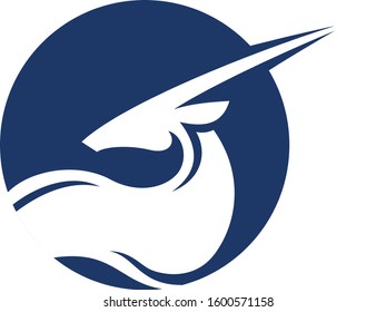 Abstract Design of Saola Simple Vector