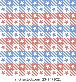 Abstract design, seamless pattern with colorful scotch grid for decor, wallpaper, wrapping paper, fabric, backdrop and more.