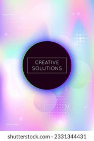 Diseño abstracto. Luminoso telón de fondo. Puntos de moda. Textura de degradado. Simple Volante. Banner suave. Fondo Mágico Violeta. Presentación Geométrica. Diseño abstracto púrpura