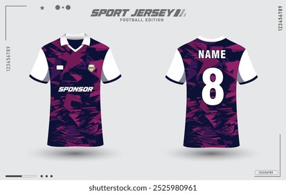 Abstract design Sports jersey and t-shirt template. Sports design for football, racing, gaming jersey HD Quality