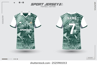 Design abstrato Camisola esportiva e modelo de t-shirt. Design de esportes para o futebol, corrida, jogo de camisola HD Quality