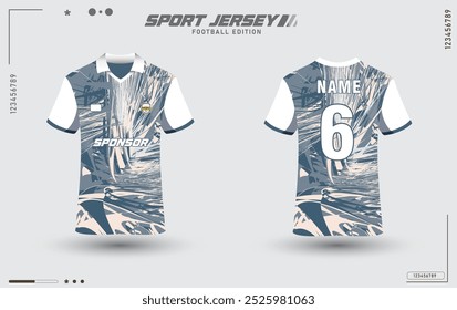 Abstract design Sports jersey and t-shirt template. Sports design for football, racing, gaming jersey HD Quality