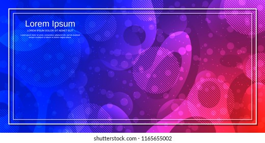 Abstract design style colorful vector background