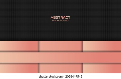 Abstract Design Style Gradient Orange Color Background 