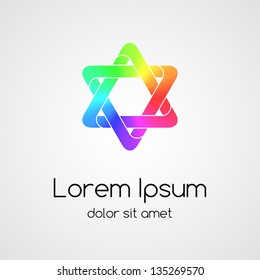 Abstract design symbol