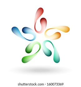 Abstract design symbol