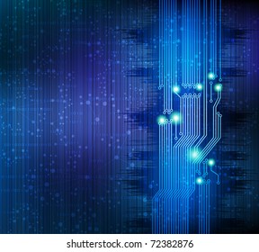 Abstract design, technology theme vector background. eps10