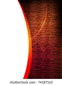 Abstract design, technology theme vector banner. Eps10