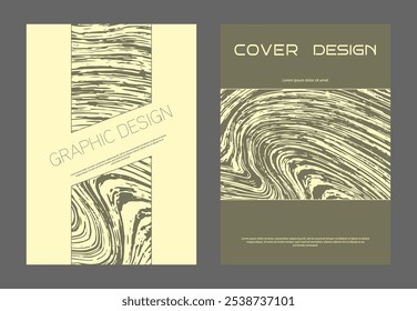 Abstract design. A template for a cover, banner, poster, postcard and corporate design. An idea for interior and decorative creativity