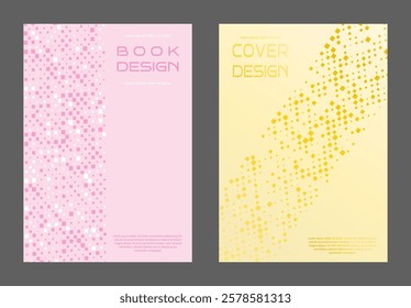 Abstract design. A template for a cover, banner, poster, postcard and corporate design. An idea for interior and decorative creativity