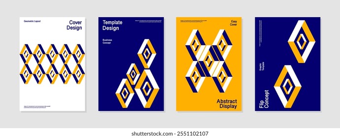 Abstract design template creative layout. This is a geometric abstract background vector illustration. Design for book cover,brochure,poster,banner,handbill,flyer,marketing,business,presentation,brand