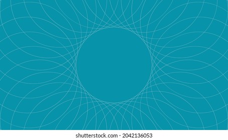 abstract design template with line art