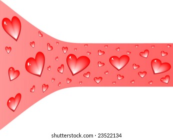 abstract design template for love