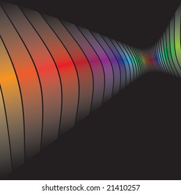 An abstract design template with plenty of copyspace. This vector image makes a great background.