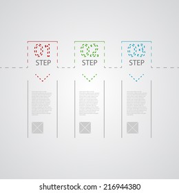 Abstract Design Template / vertical banners.