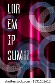 Abstract design templates. Dynamic gradient composition. Applicable for covers, brochures, flyers, presentations, banners. Vector illustration.