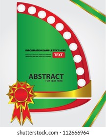 Abstract design for text,Vector