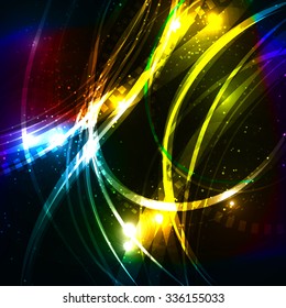 Abstract design of the title page, the cover of the magazine, the presentation. For poster, flyer, brochure design template.