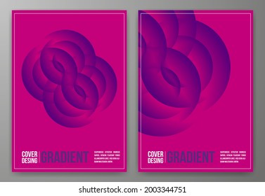 Abstract design in two colors, mainly pink. Ideal for posters, book and album covers, presentations, ...