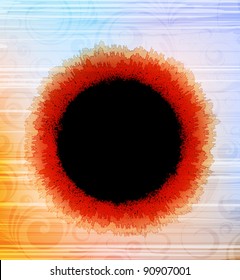 abstract design urban theme vector banner with space for text. Eps10 vector
