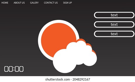 abstract design and vector for background
