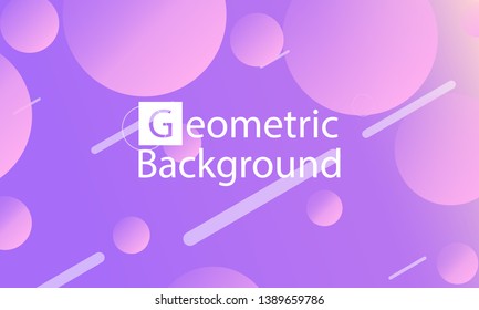 Abstract design vector. Conference invitation design template. Violet background. Geometric elements. Trendy gradient poster. Vector illustration.