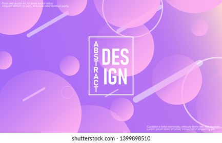 Abstract design vector. Conference invitation design template. Abstract background. Geometric elements. Trendy gradient poster. Vector illustration.
