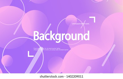 Abstract design vector. Conference invitation design template. Abstract background. Geometric elements. Trendy gradient poster. Vector illustration.
