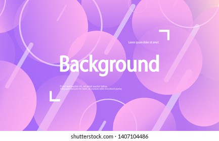 Abstract design vector. Conference invitation design template. Abstract background. Geometric elements. Trendy gradient poster. Vector illustration.
