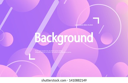Abstract design vector. Conference invitation design template. Abstract background. Geometric elements. Trendy gradient poster. Vector illustration.