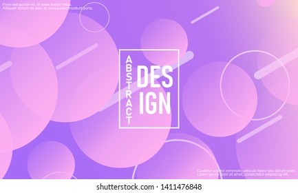 Abstract design vector. Conference invitation design template. Abstract background. Geometric elements. Trendy gradient poster. Vector illustration.