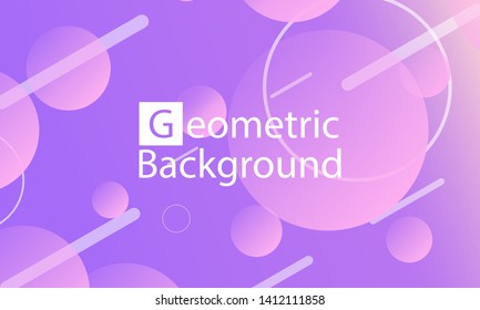 Abstract design vector. Conference invitation design template. Violet background. Geometric elements. Trendy gradient poster. Vector illustration.