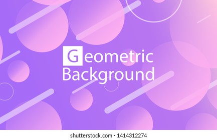 Abstract design vector. Conference invitation design template. Violet background. Geometric elements. Trendy gradient poster. Vector illustration.