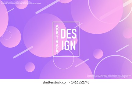 Abstract design vector. Conference invitation design template. Abstract background. Geometric elements. Trendy gradient poster. Vector illustration.